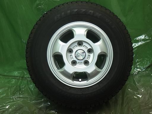 BRIDGESTONE スタッドレス WEDS VICENTE 13インチ ブリヂストン ブリザック