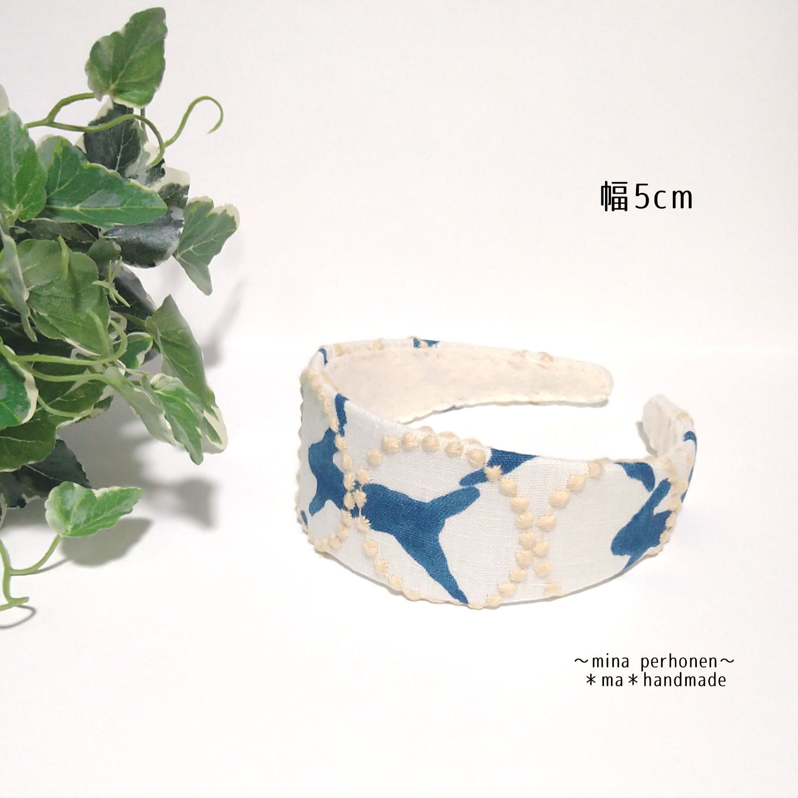 ミナペルホネン ハンドメイド カチューシャ tr - メルカリ 