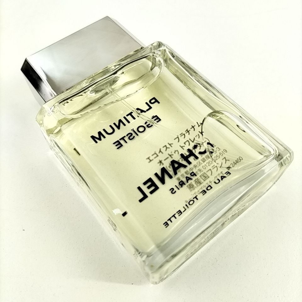 CHANEL PLATINUM EGOIST  50ml  香水　数回使用　中古 CHANEL PLATINUM EGOIST 50ml 香水 数回使用 中古 CHANEL