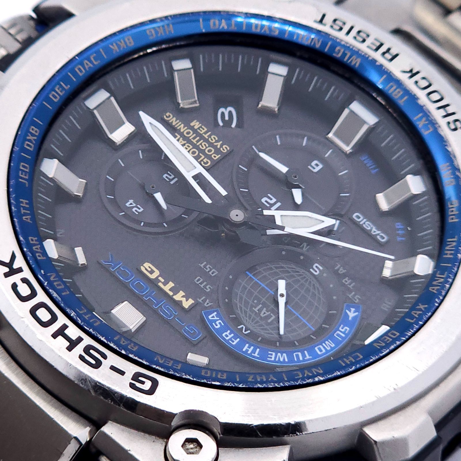 CASIO カシオ G-SHOCK MTG MTG-G1000 GPS電波ソーラー 動作品 箱