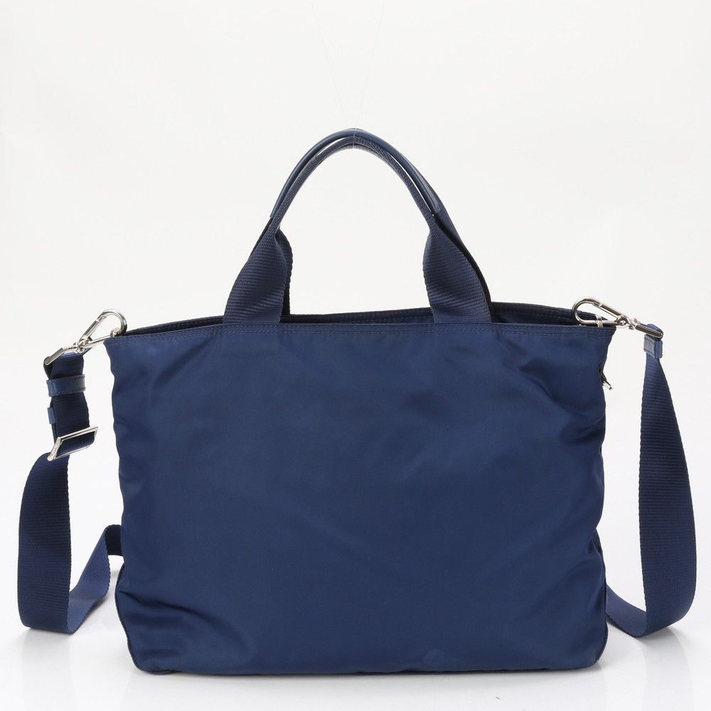 極美品】PRADA テスートナイロン メッセンジャーバッグ トライアングル