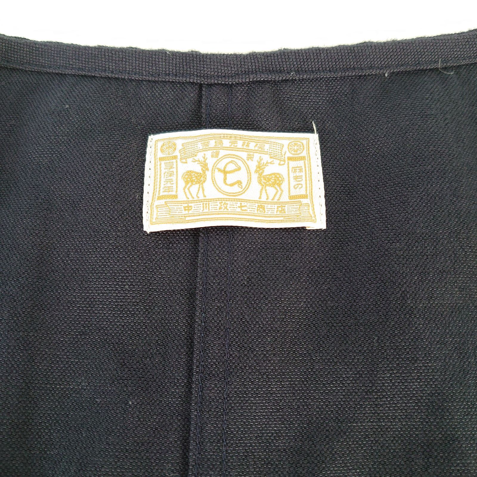 ふわりん様　麻の帆布ワンピース　ネイビー濃紺　中川政七商店 衣/衣料品/ワンピースとチュニック｜中川政七商店オンラインショップ