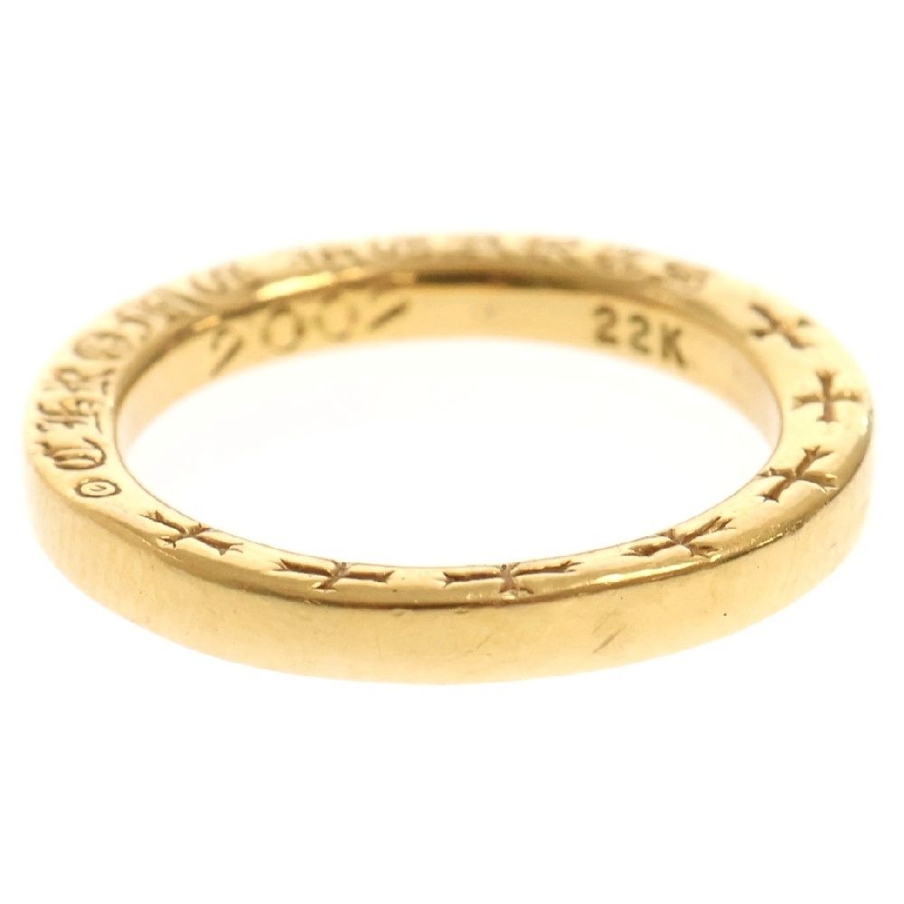 CHROME HEARTS クロムハーツ 22K NTFLリング ゴールド