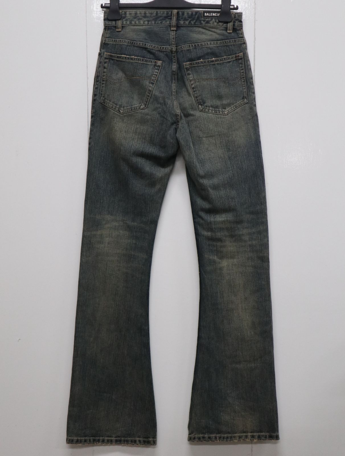 BALENCIAGA バレンシアガ 23AW ウォッシュド加工 ブーツカット デニム