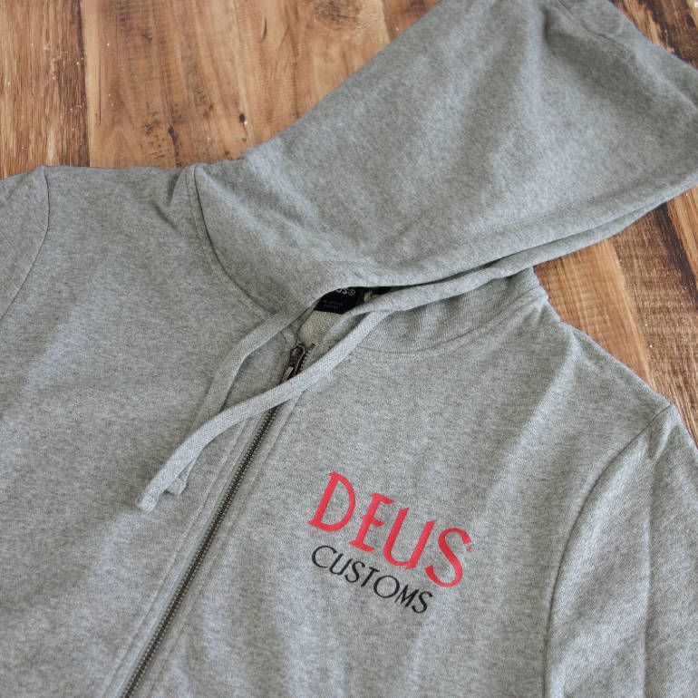 デウスエクスマキナ ジップアップパーカー メンズ Deus Ex Machina CHINCHILLA HOODIE