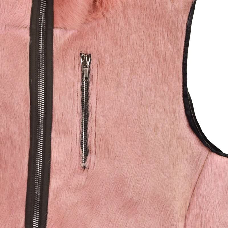 リックオウエンス Rick Owens 22AW GIMP VEST ハラコ ギンプベスト