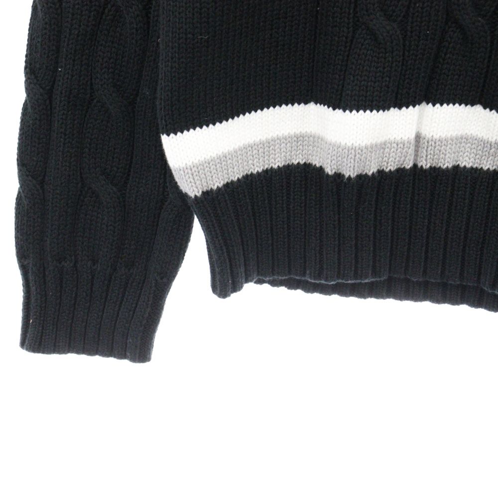 SUPREME (シュプリーム) 17SS ×LACOSTE Tennis Sweater ×ラコステ V 