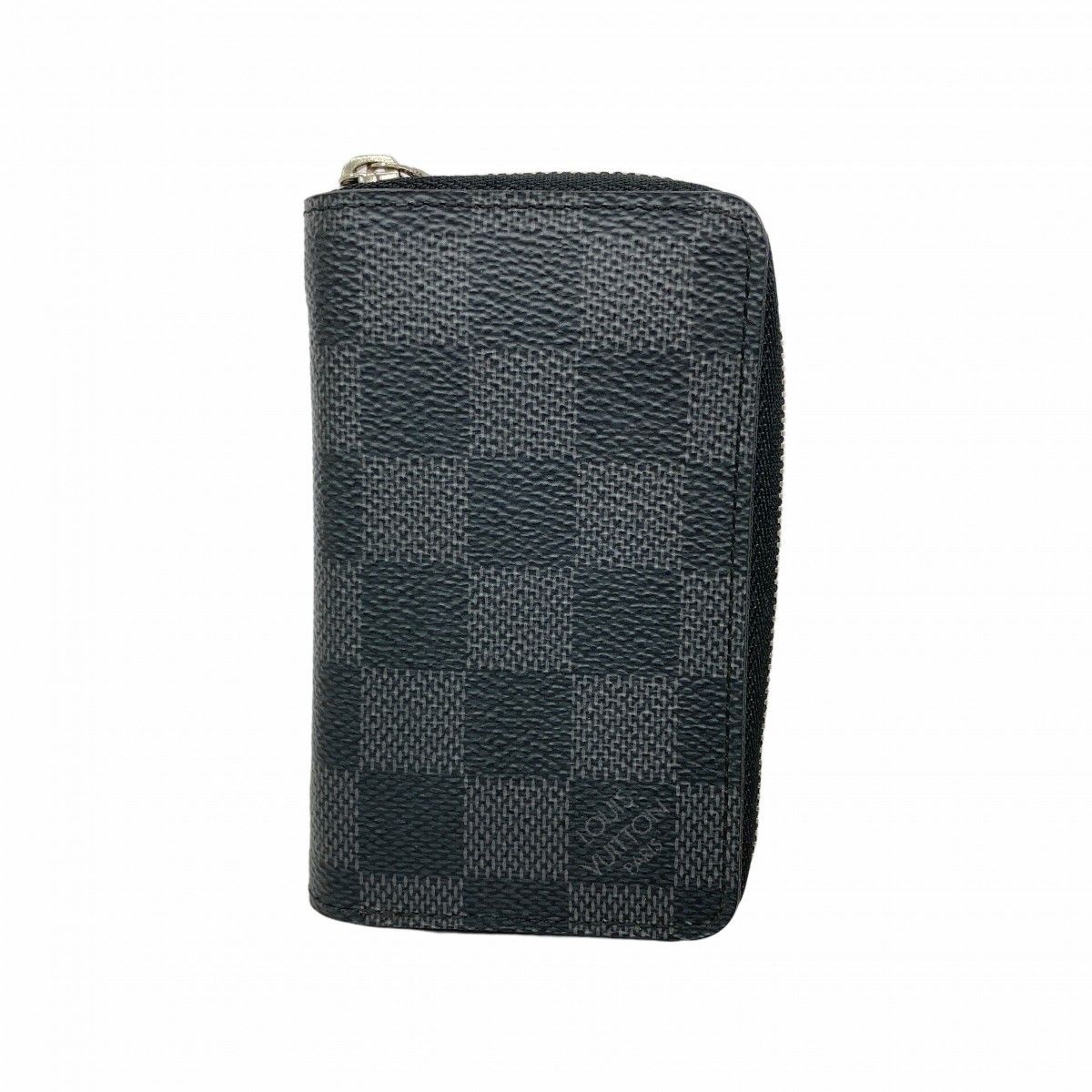 5fb1784 ルイヴィトン コインケース ダミエ グラフィット ジッピーコインパース N63076 ブラック グレー メンズ