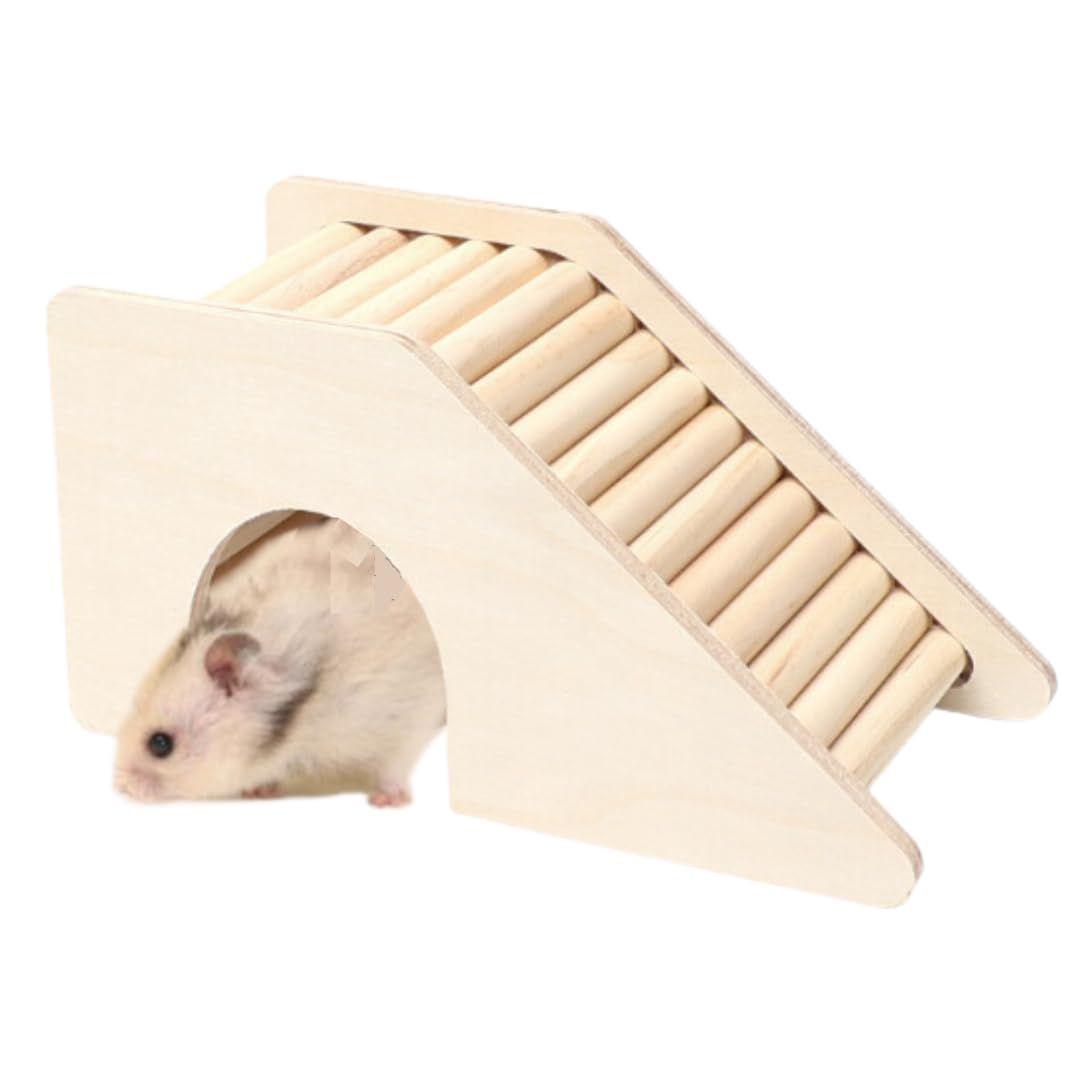 【新品！お値下げ】木製ハムスター、ハリネズミ等のお家 ハリネズミのお家 31.1cm × 28cm × 24cm | ハムスターボックス