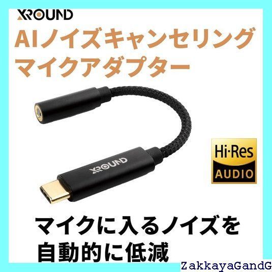 AIノイズキャンセリングマイクアダプター付属