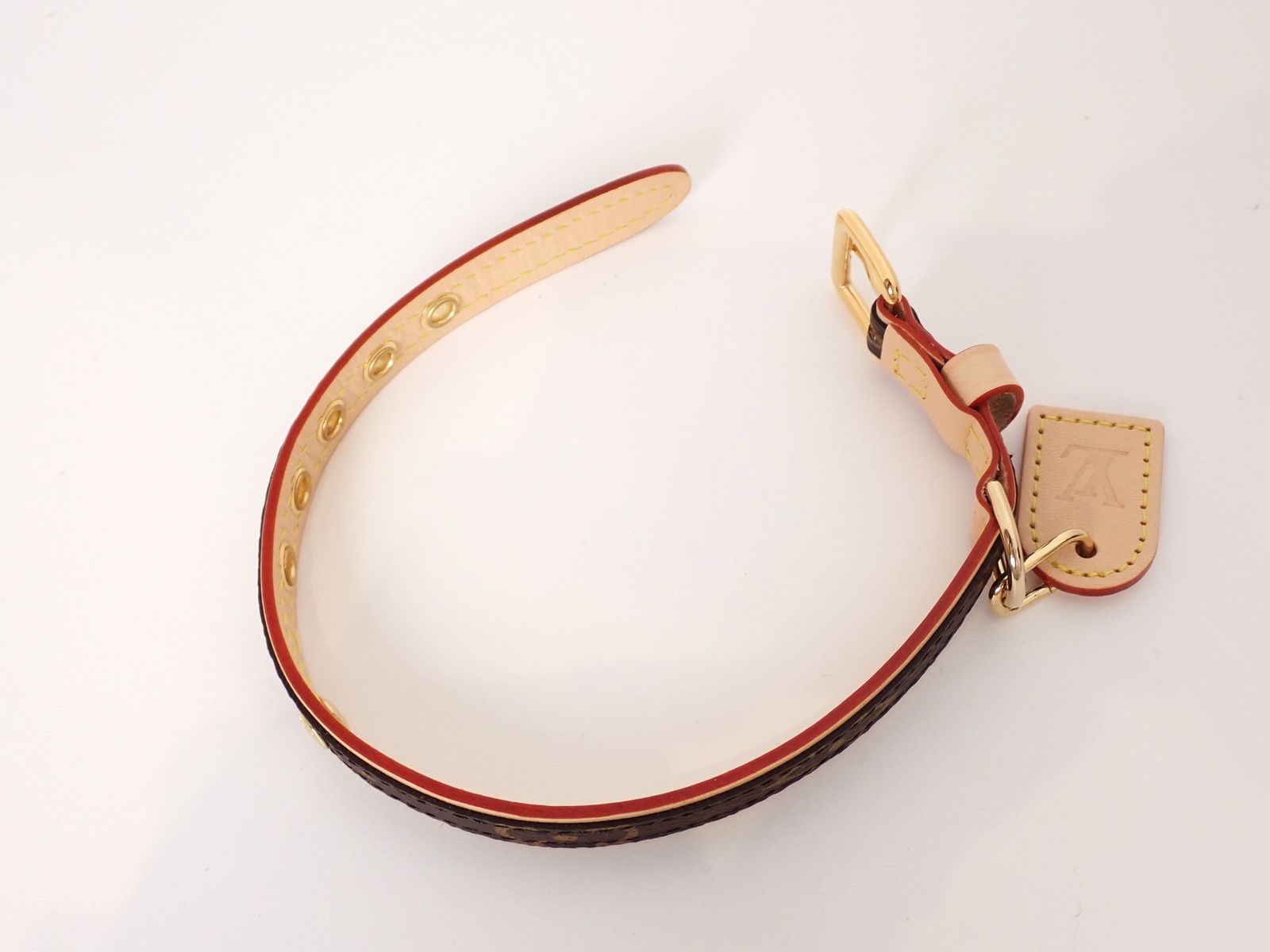 LOUIS VUITTON(ルイ ヴィトン) モノグラム ドッグ・カラー M80339 首輪