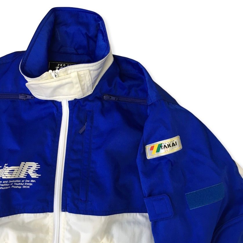 PRO SHOP TAKAI プロショップ タカイ ナイロンジャケット 青 M - メルカリ