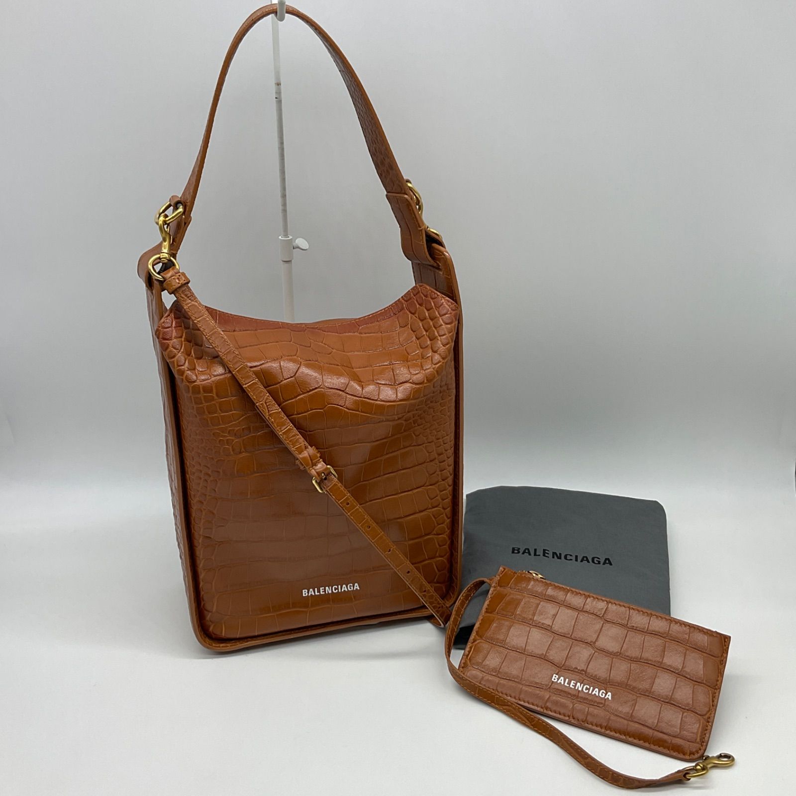 ▽BALENCIAGA バレンシアガ ノースサウス ショルダーバッグ