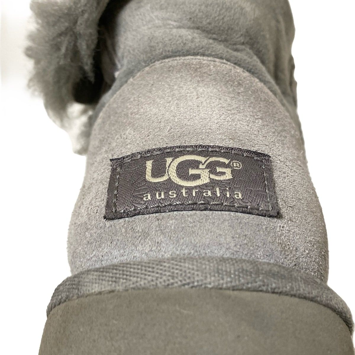 UGG(アグ) ショートブーツ 25 レディース ミニベイリーボタン