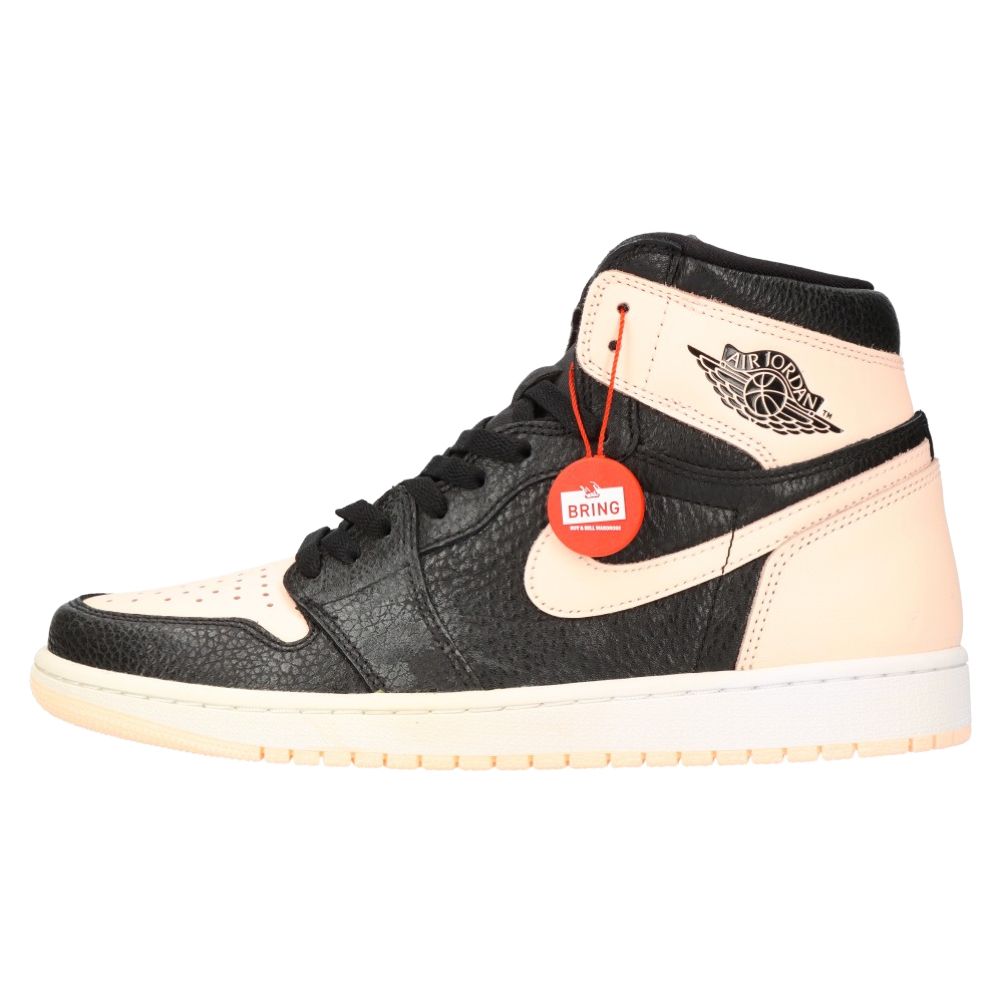 NIKE (ナイキ) AIR JORDAN 1 RETRO HIGH CRIMSON TINT エアジョーダン1 レトロ ハイカットスニーカー クリムゾンティント ブラック/ピンク 555088-081 US10