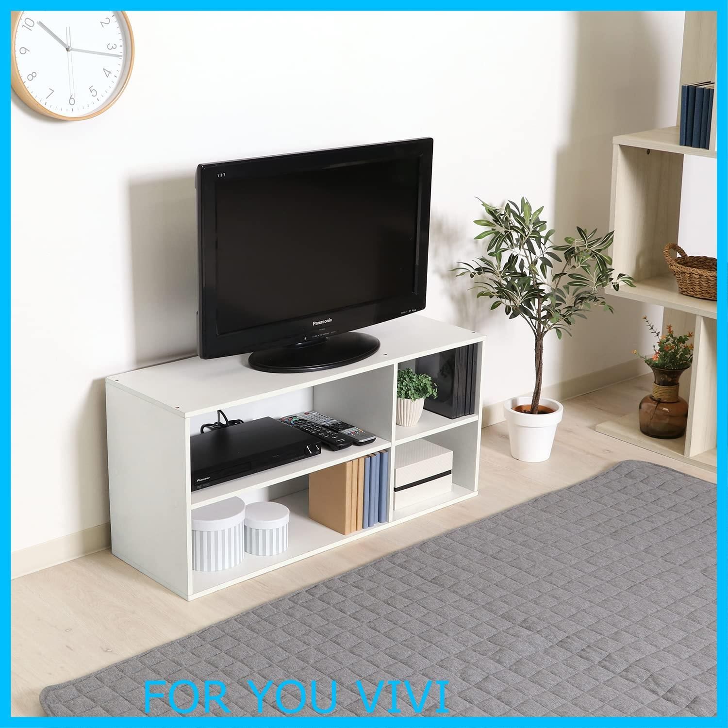 テレビ台 tao 特価商品】不二貿易 TVラック テレビ台 幅89×奥行29.5×高さ42cm