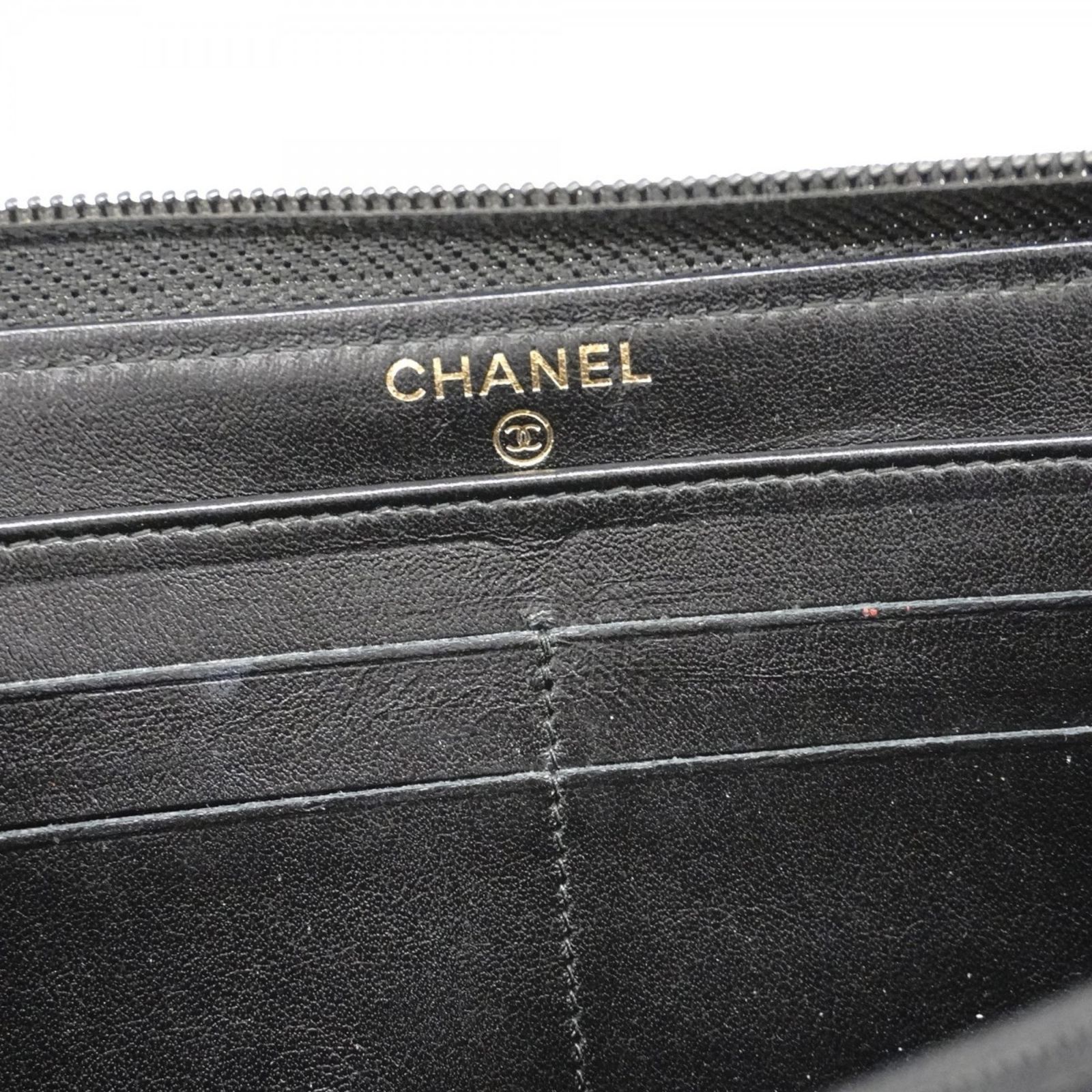 ボ*ウ様 シャネル　CHANEL 長財布 シャネル(Chanel) シャネル 長財布 ボーイシャネル Vステッチ