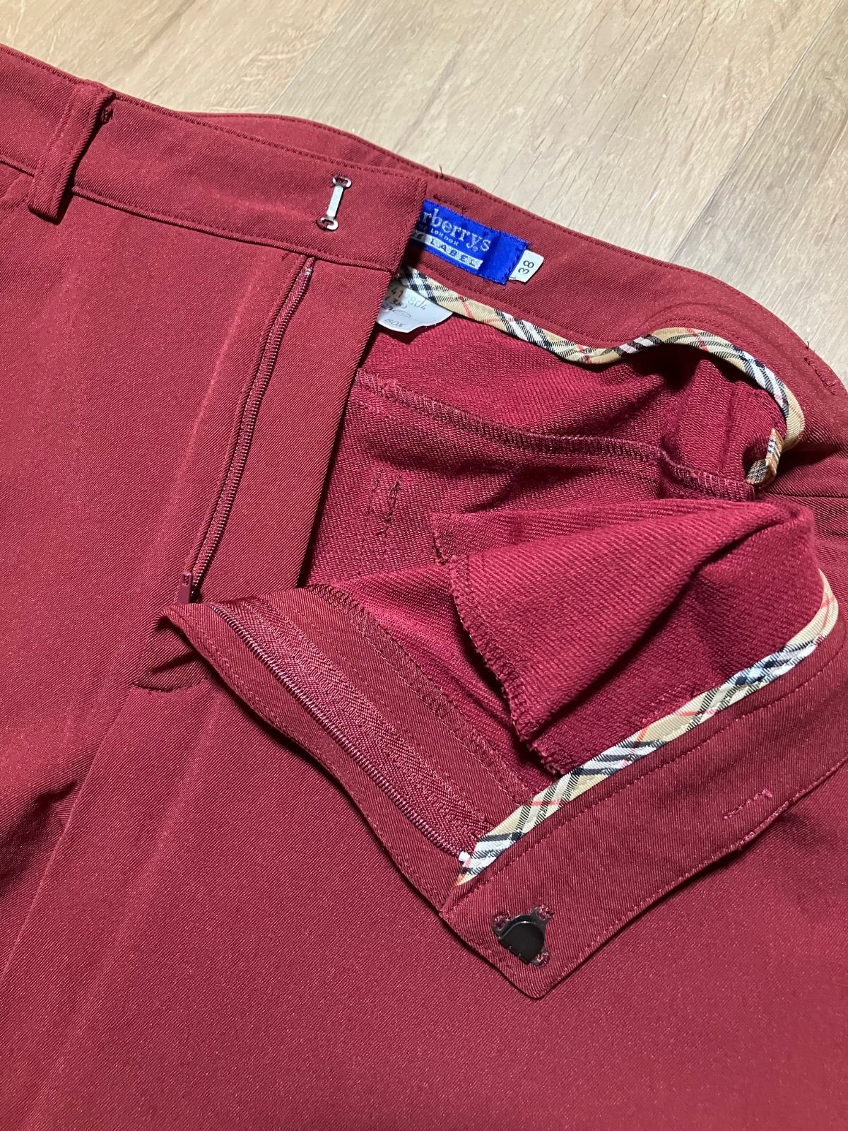Burberrysバーバリー　ブルーレーベル　38 Mサイズ　美品 Burberrys BLUE LABEL バーバリー ブルーレーベル パンツ 38