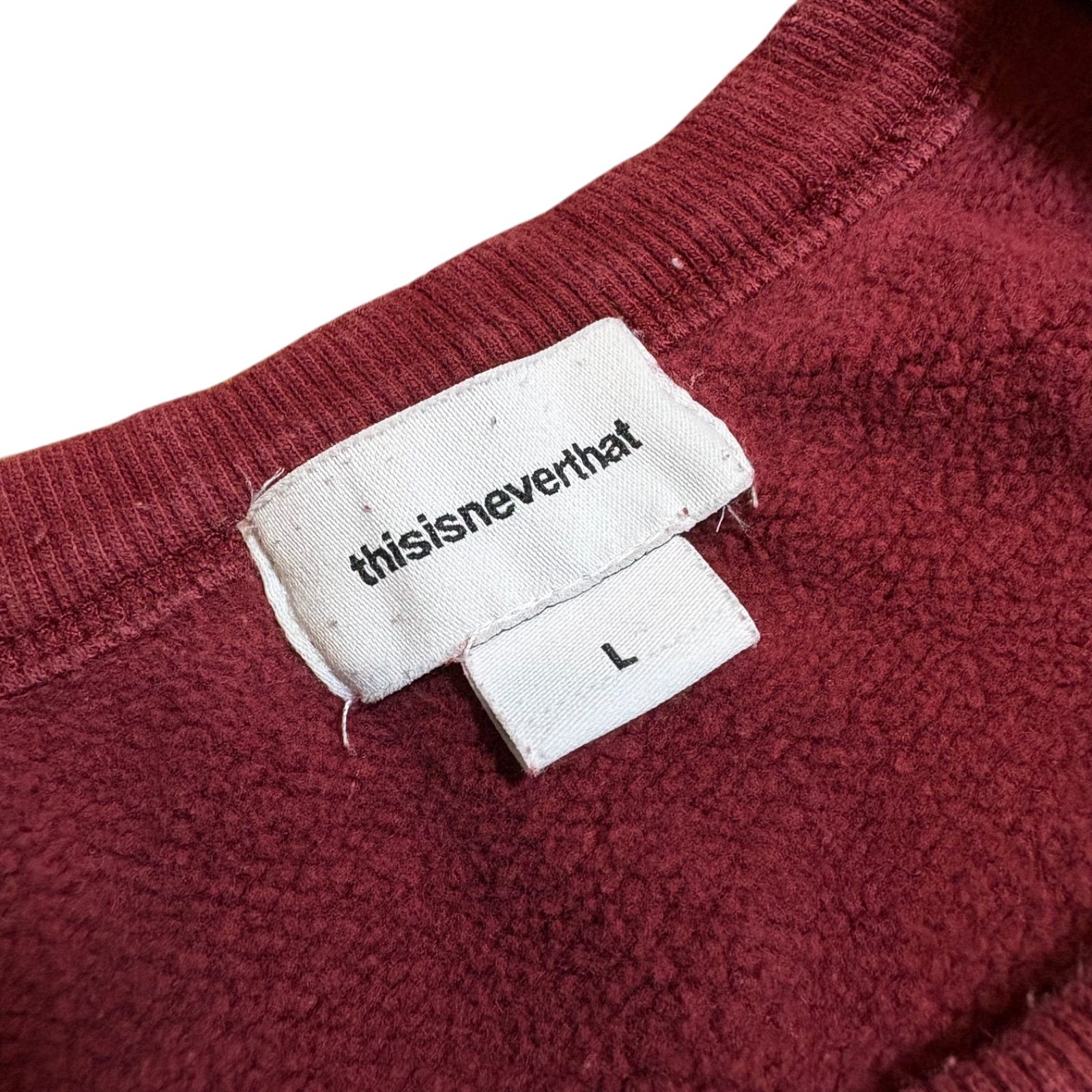 古着 thisisneverthat ディスイズネバーザット トレーナー スウェット 