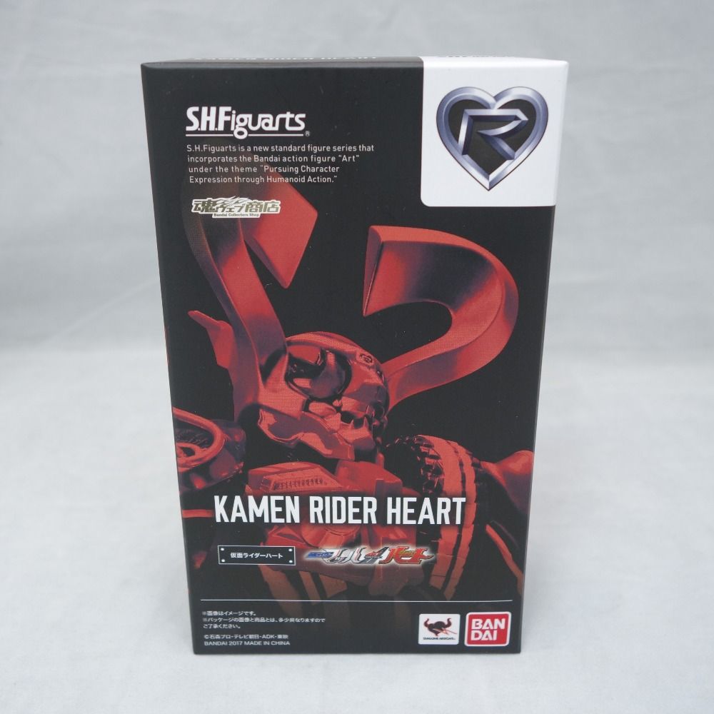 S.H.Figuarts 仮面ライダーハート 仮面ライダードライブ ドライブサーガ 仮面ライダーマッハ＆仮面ライダーハート 開封品 フィギュア