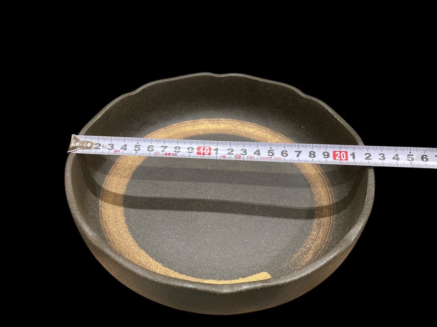 灶師　丸幸中島　シェル皿　盛鉢　深皿　インテリア　陶磁器 新品未使用】 灶師 丸幸中島 シェル皿 盛鉢 深皿 インテリア