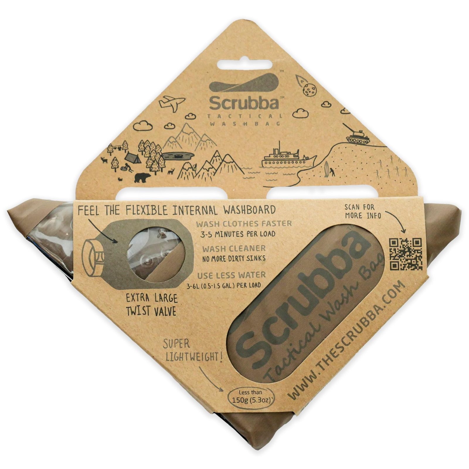 旅行用洗濯袋 Scrubba