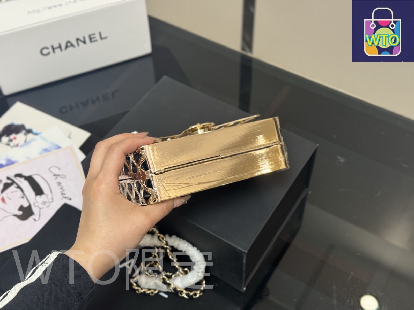 シャネル　３枚セット箱付き CHANEL/シャネル☆ギフトボックス☆3点セット - メルカリ