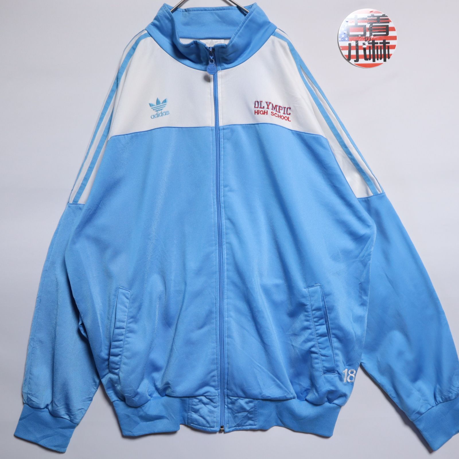 古着 メンズ XL 【A品】 80s 銀タグ adidas Originals アディダス ...