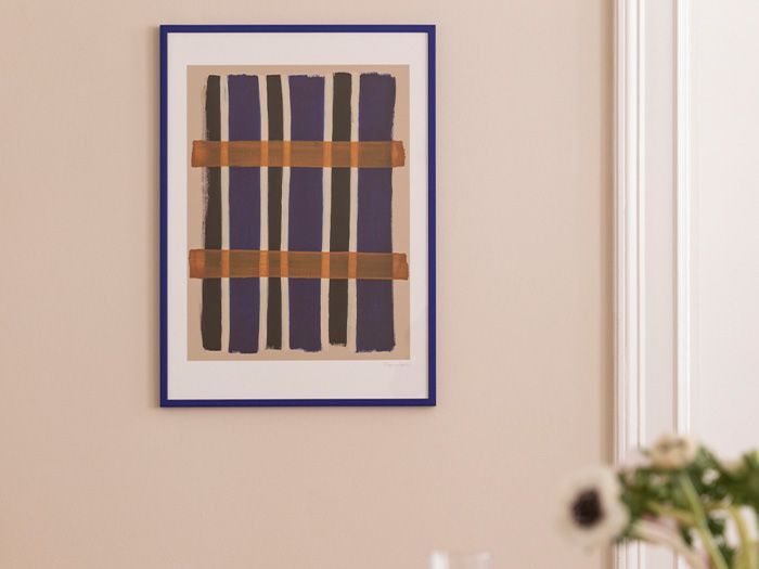 THE POSTER CLUB ポスター Checkered (30×40cm) THE POSTER CLUB ザ・ポスタークラブ 北欧アートポスター Checkered