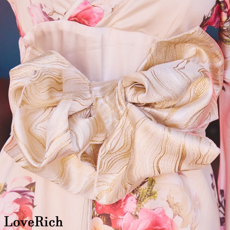 LoveRich ラブリッチ 【高級ライン】【3カラー/2点セット】 花柄