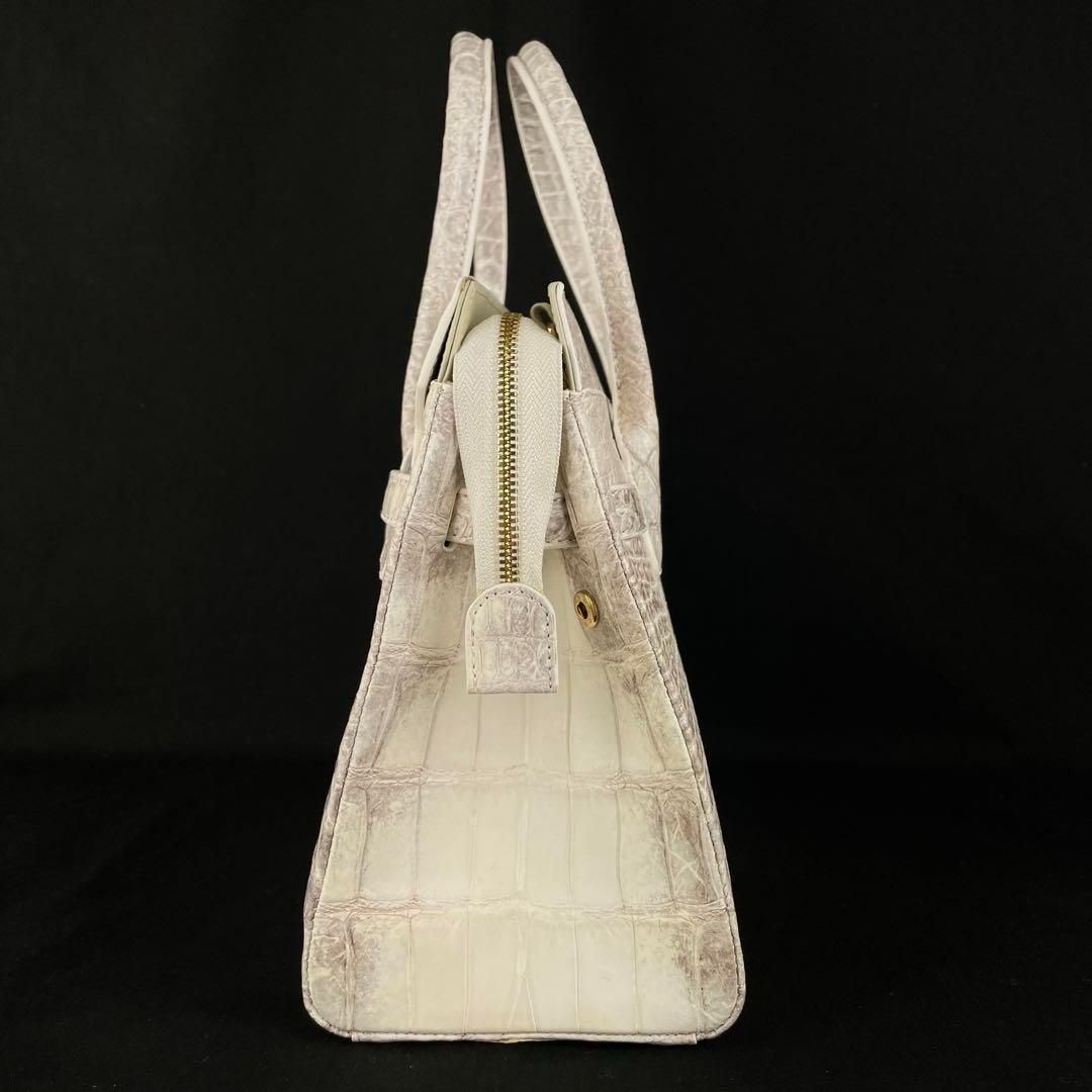 特別価格】高級 レア ヒマラヤ クロコダイルバッグ TK35③ - メルカリ 