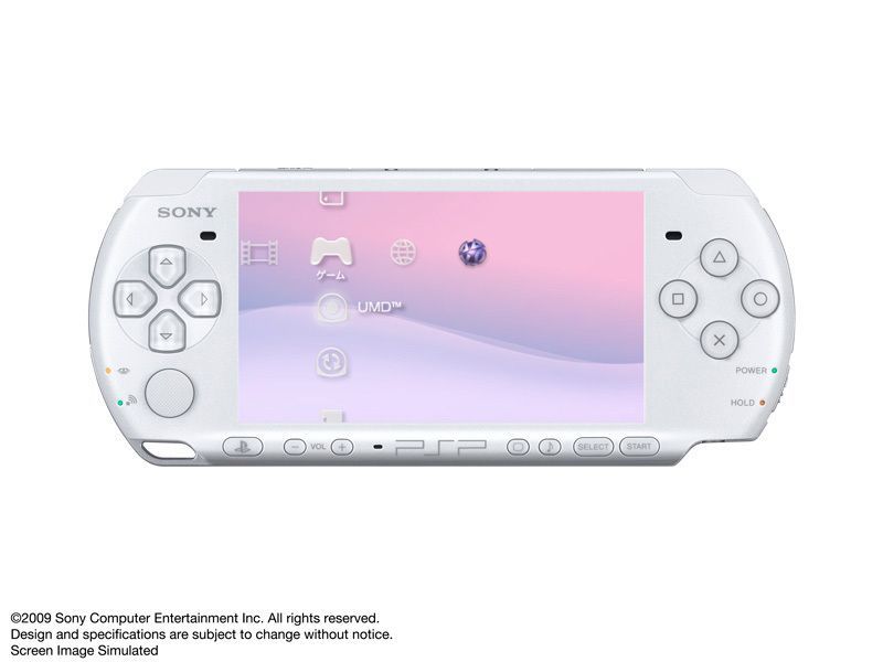 PSP-3000 パール・ホワイト 動作確認済みジャンク品