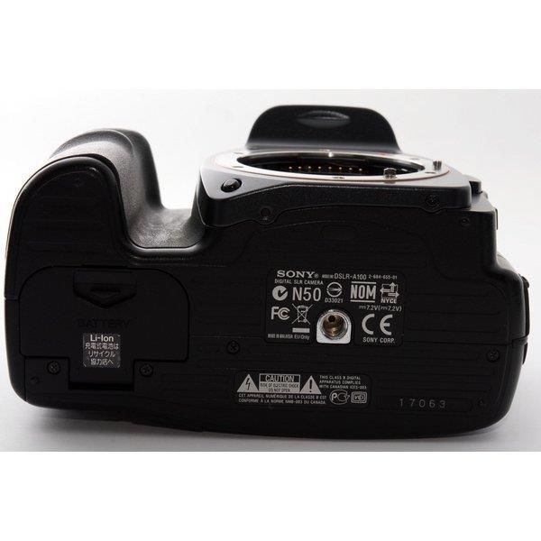 ✨動作品✨SONY α100 レンズセット 付属品多数 美品】SONY α100 レンズキット 初心者入門に・即撮影OK！動作良好