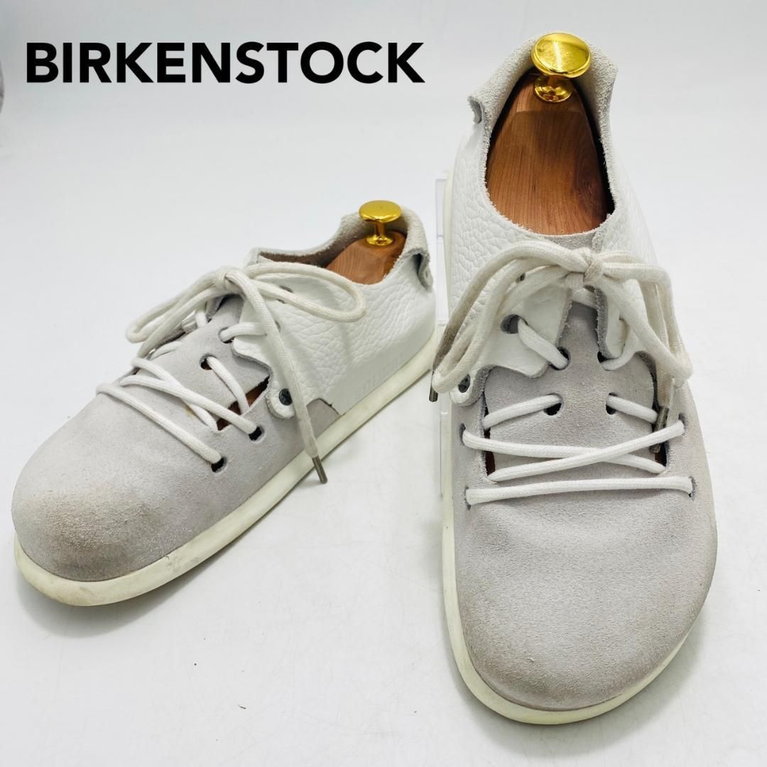 美品！ビルケンシュトック モンタナ クロッグ サンダル スエード ホワイト 白 レア BIRKENSTOCK モンタナ クロッグスエード 23 ホワイト