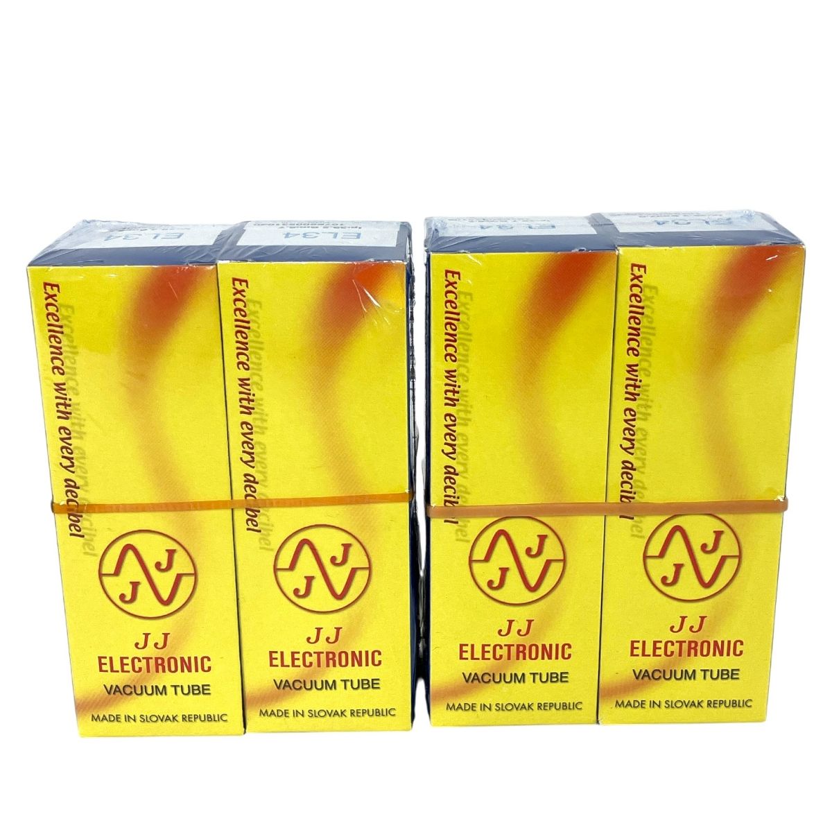 JJ ELECTRONIC EL34 真空管 マッチドペア 2組 計4本セット Y10507108