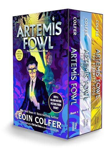 Artemis Fowl 3-book Paperback Boxed Set (Artemis Fowl， Books