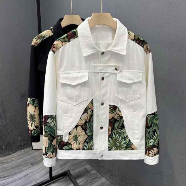 春 コーデ メンズ 用 服 シンプル ファッション オシャレ 大人 かっこいい 大きいサイズ ストリート 紳士服 アメリカン レトロ ハイエンド スリムフィット ド ジャケット カジュアル 