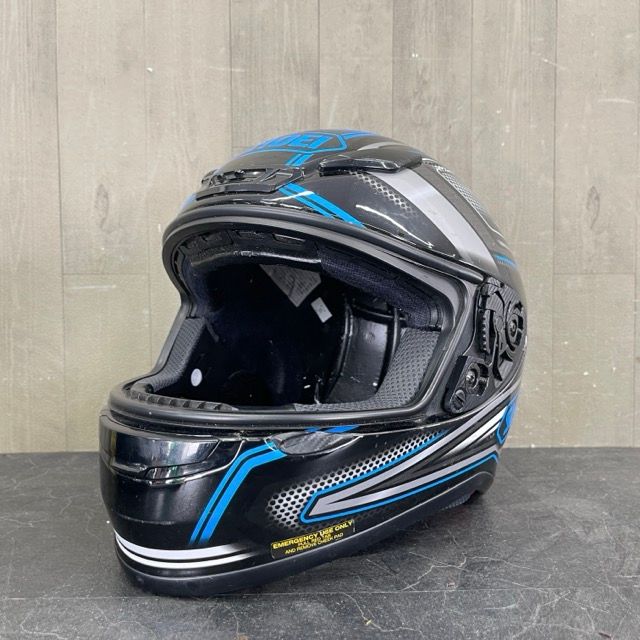 フルフェイスヘルメット 【中古】 SHOEI ショウエイ Z-7 ドミナンス Sサイズ 55cm ブラック系 バイク PSCマーク シールド無し /  58507 - メルカリ