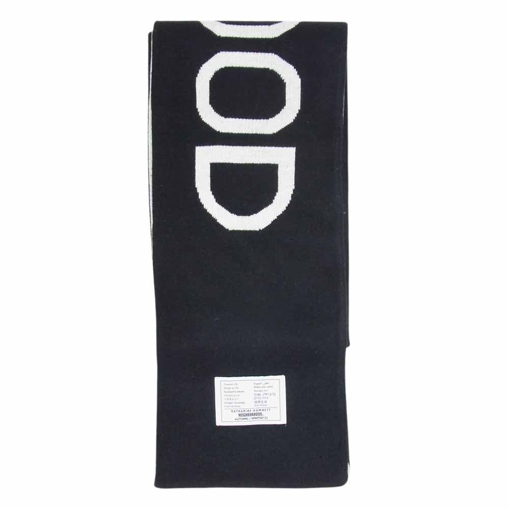 NEIGHBORHOOD ネイバーフッド 22AW Katherine Hamnett Logo Scarf