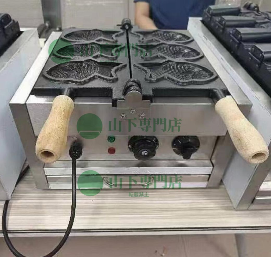 電気 たい焼き器 3匹 3匹焼ける 鯛焼き器 電気式 単相 1 0０V 厨房 業務 飲食 店舗