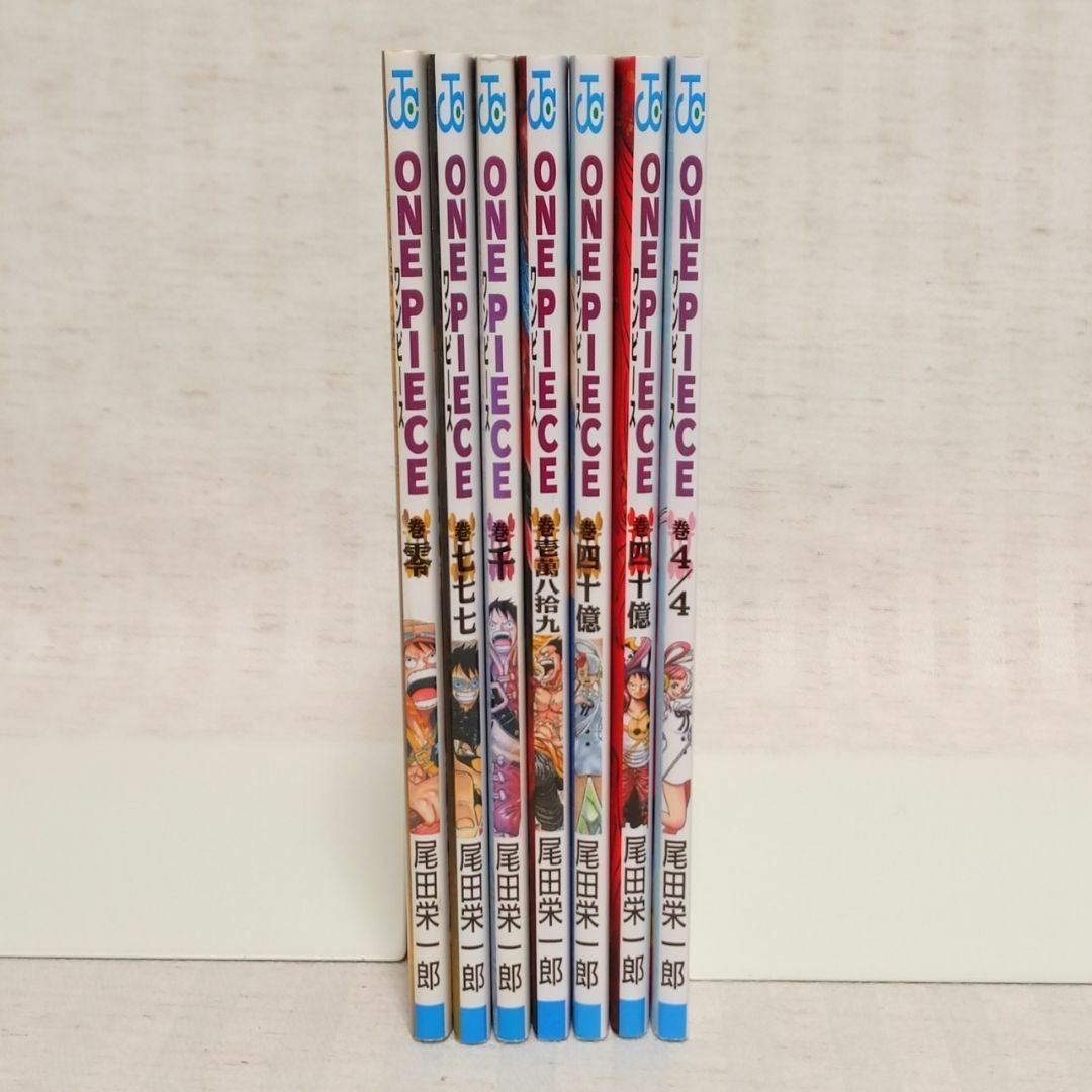 ONE PIECEワンピース 非売品7冊 巻零 巻千 巻七七七 巻壱萬八拾九 巻四十億 巻4/4 映画館入場特典 レア 希少 @FE_01_1 -  メルカリ