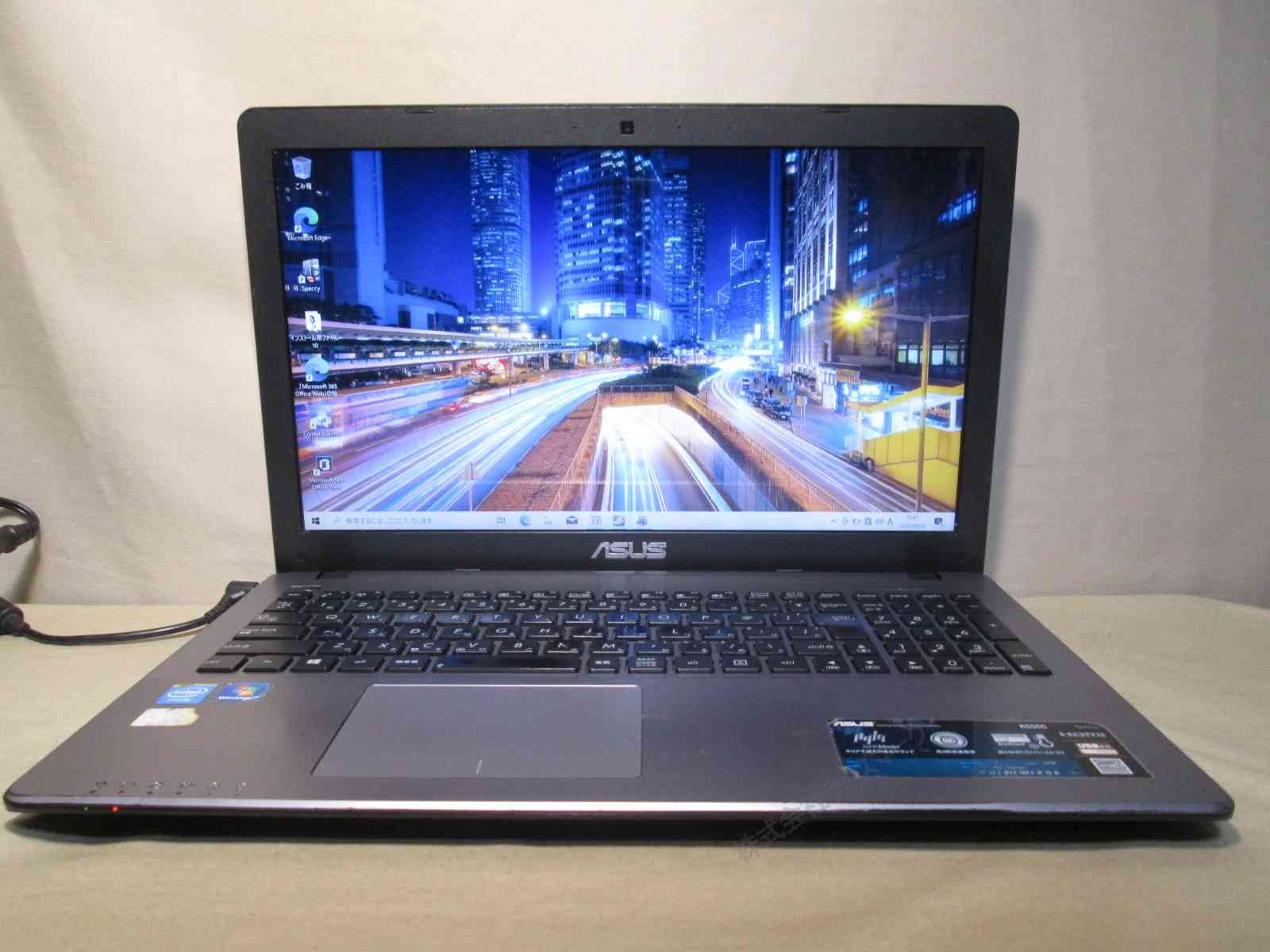 ASUS K550CA-XX504V【Celeron 1007U 1.5GHz】 【Windows10 Home】MS 