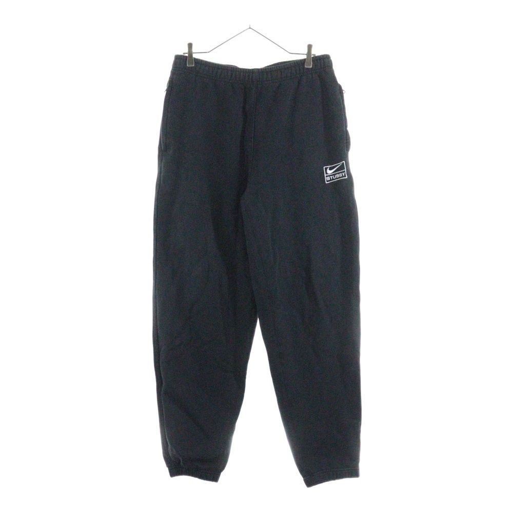 NIKE ナイキ ×STUSSY Stone Washed Fleece Sweatpants ステューシー ウォッシュ加工 スウェットパンツ ブラック FN5235-010