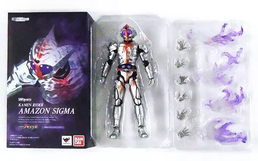 中古】フィギュア S.H.Figuarts 仮面ライダーアマゾンシグマ 「仮面