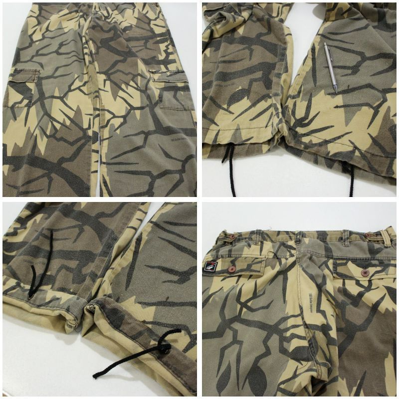 80s USA製 vintage REDHEAD プレデターカモ カーゴパンツ メンズ 表記L