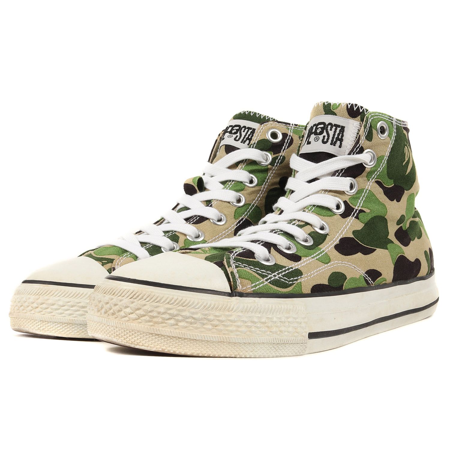 BAPE STA キャンバススニーカー オールスター アベイシングエイプ