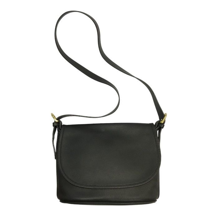 美品 コーチ オプアート オールレザー ショルダーバッグ 70248 ブラック COACH(コーチ) / ショルダーバッグ_オプアート/レザー/BLK/70248