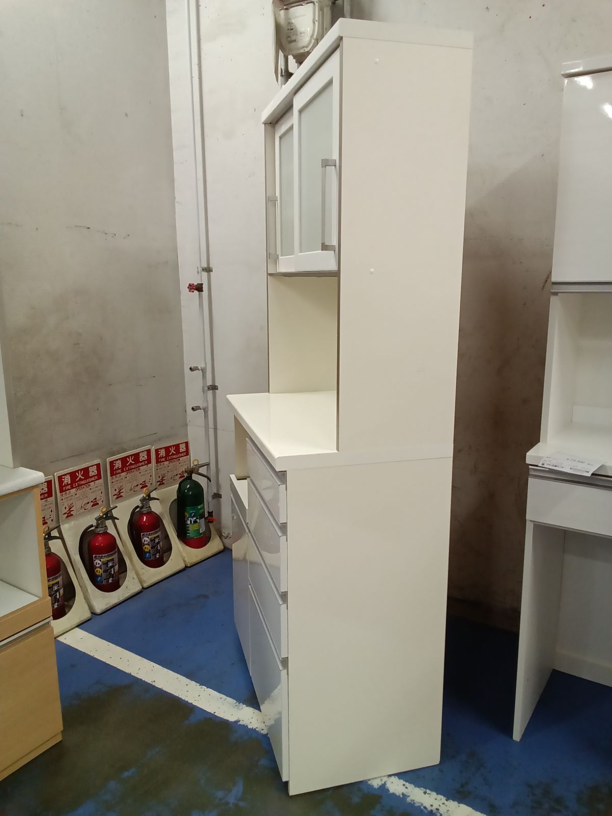 食器棚 レンジボード キッチンボード pamouna パモウナ H190W120 食器棚 レンジボード キッチンボード pamouna パモウナ H190W120