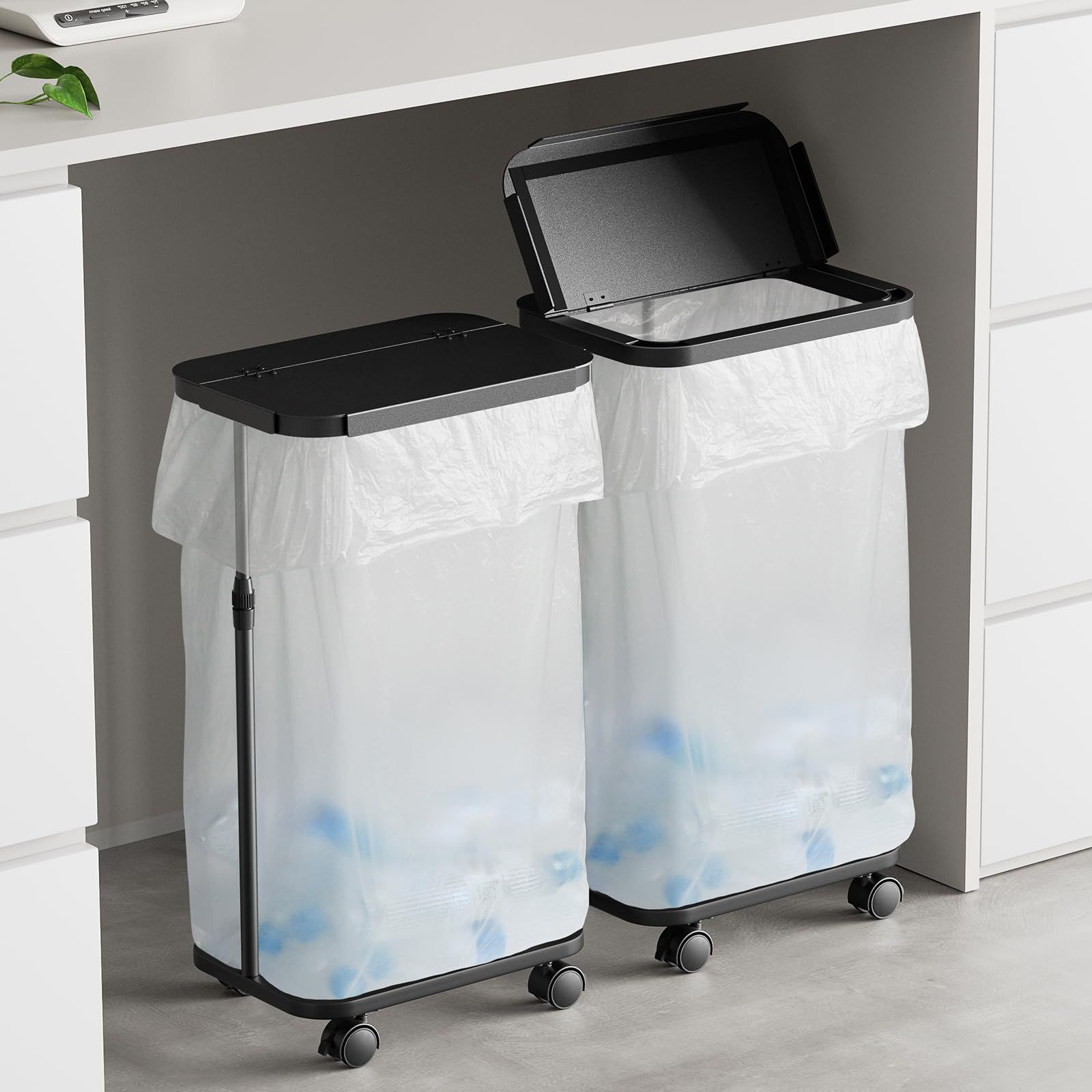 ごみ箱 2コンパートメント 2 x 30リットル くず分別システム キッチン