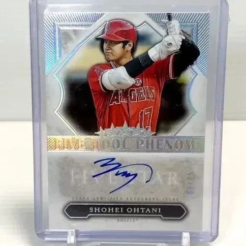 【25枚限定！】2020 Topps Five Star 大谷翔平 直筆サインカード SHOHEI OHTANI Five Tool Phenom  /25